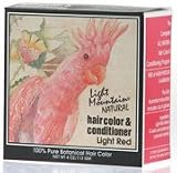 Light Mountain Natural Light Red Hair Color & Conditioner