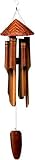 Asli Arts Model CHT339 Woven Hat Bamboo Chime