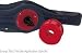 Energy Suspension 16.7106G Hyper-Flex Black Rear Trailing Arm Bushing Set