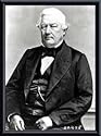 Art Poster Metal Framed Print - President Millard Fillmore - Artist: National Archive- Poster Size: 14 X 11