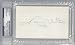 Johnny Unitas Autographed/Hand Signed 3x5 Index Card PSA/DNA