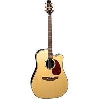 Takamine TAN16C Dreadnought Cutaway Acoustic-Electric Guitar, Gloss Natural