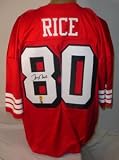 Jerry Rice Signed 49ers Jersey