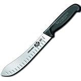 Butcher, Granton, Black Fibrox, 8 in. (40533) Category: Butcher Knives by 