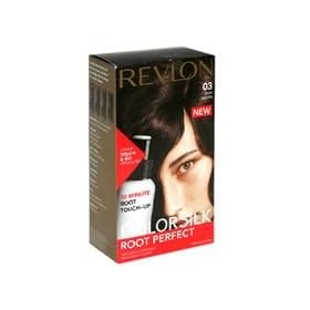 Revlon ColorSilk Root Perfect 10 Minute Root Touch-Up HairColor, Dark Brown # 03 - Kit