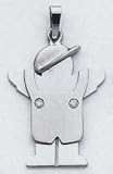 Boy Diamond Childs Charm - XK452AA