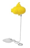 BALVI - bouchon de baignoire / bouchon de bain sous marin jaune