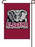 Alabama Crimson Tide 11x15 Garden Flag - COLLEGE ATHLETICS Sports Merchandise
