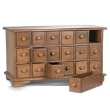 Golden Oak Apothecaries Chest