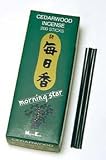 Nippon Kodo - Morning Star - Cedarwood 200 Sticks and Holder