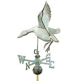 Outdoor Living : Antiqued Landing Duck Weathervane