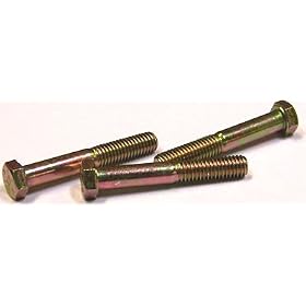1/4-28 X 3 1/2 Hex Cap Screws / Fine / Grade 8 / Zinc Yellow / 550 Pc. Carton