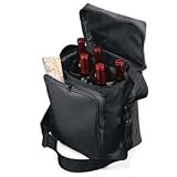 The Wine Enthusiast Weekend Wine Bag - Black