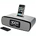IHOME IP90SK IPOD /IPHONE DUAL ALARM CLOCK RADIO (SILVER)