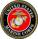 USMC U.S. Marine Corps Seal Car Decal Sticker Military 4