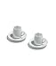 OFFICINA ALESSI Tulip ���J�J�b�v&�\�[�T�[�Z�b�g 2�q�Z�b�g DE01SET