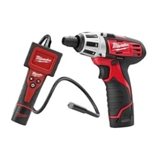 Click here to buy Milwaukee 2310-21P M-Spector Digital Inspection Camera and Compact Drill Combo Kit by Milwaukee.