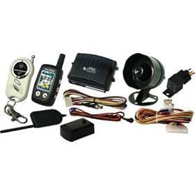 PYLE PWD511 2-Way Car Alarm System w Five Button LCD Transmitter & Antenna by PYLE