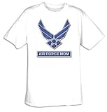 Air Force Mom USA Military Adult T-shirt Tee Shirt