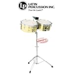 Latin Percussion Matador Timbales 14-15 Brass M257B