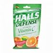 Halls Defense Vitamin C Assorted Citrus, 20-Count Packages
