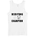 Beer Pong Champion (2) Women's Tank Top