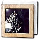 Blue Great Dane - 6 Inch Tile Napkin Holder