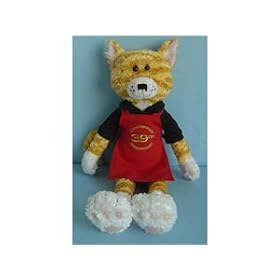 Seattle's Best Coffee Spring Barista Henry the Cat Plush