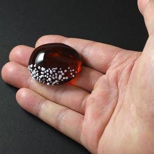 硝子の和菓子 箸置き丹波栗羊羹
