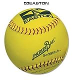 Easton 12 SoftStitch IncrediBall-Yellow (EA)