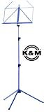 K&M Rainbow Music Stand, Blue