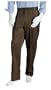 Sansabelt Men's Cotton Blend Pleated Pants