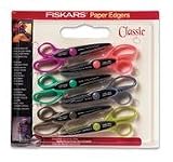 Paper Edger Scissors, Classic Series, 6/PK, Sold as 1 pack
