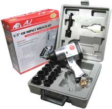 1/2 AIR IMPACT W/ 10 PC SOCKET - AUTOMOTIVE TOOLS