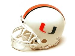 Miami Hurricanes Miniature Replica NCAA Helmet w/Z2B Mask by Riddell