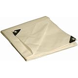 12' x 20' Dry Top Heavy Duty White Full Size 10-mil Poly Tarp item #312201