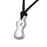 Sterling Silver Woman Symbol Pendant on 18' Black Satin Cord