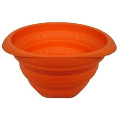 L�KU� faltbares Sieb 0200301N04, orange, D. 18 cm