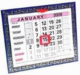 Electronics : AtAGlance Calendar Month/View 2008 805