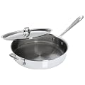 All-Clad Stainless 3-Quart Saute Pan with Lid