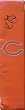 Corey Graham Autographed Chicago Bears Logo Football End Zone Pylon, Proof Photo