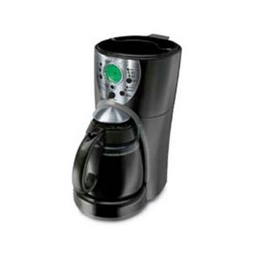 Mr. Coffee 12c Coffee Maker- Black/Metal