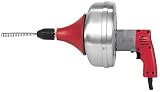 Milwaukee Electric Drain Clearing Snake with 25-Foot Steel Cable #0567-1