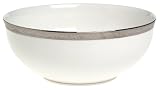 Mikasa Crown Jewel Platinum Bone China Serving Bowl