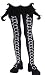 One Size Child - Cross-Bone Laced Pantyhose