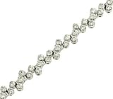 Ladies 2 prong Round Diamond Tennis Bracelet 5.00cttw