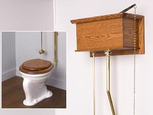 Buy Picture Frame High Tank Toilet - Beaded Bowl - Polished Chrome (Mac the Antique Plumber Toilets, Plumbing, Toilets & Bidets, Toilets)
