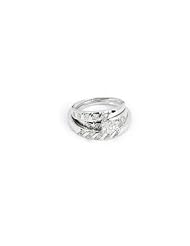 0.08CTW ROUND DIAMOND LADIES FASHION TRIO SET