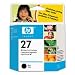 HEWLETT PACKARD (HP) C8727AN#130 27 BLACK INK CARTRIDGE - (C8727AN#130) Genuine Brand Name (OEM) Product