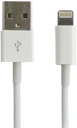 TexterDexter iPhone 6 Wall Charger with 3 feet Lightning Cable - White